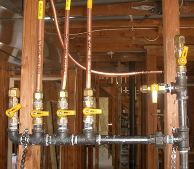 Gas fitting 1