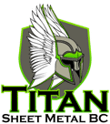 Titan sheet metal bc logo
